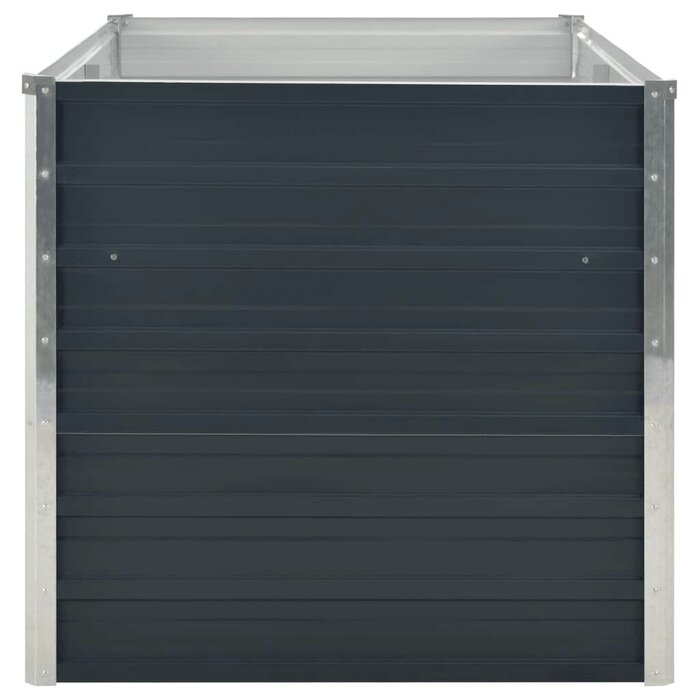 Vidaxl Bac de jardin surélevé en acier anthracite 160x80x77cm - Jusqu'à -34%