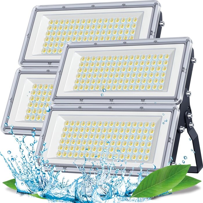Lot de 2 Projecteurs LED 200W 20.000lm IP67 - Jusqu'à 34% de réduction