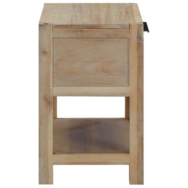 Vidaxl Table de chevet bois d'acacia massif - Jusqu'à 34% de remise