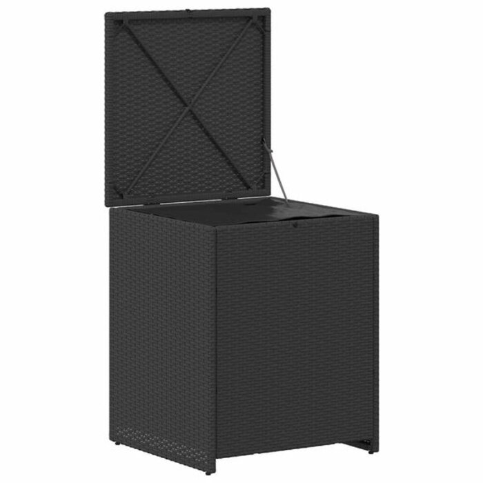 Vidaxl Coffre de jardin en acier 55x55x69 cm - Jusqu'à -34% de remise