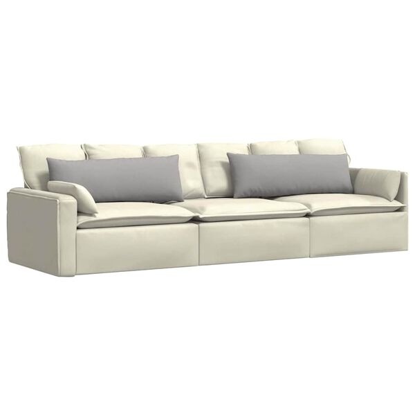 Vidaxl Lot de 2 coussins gris nuage 120x40cm - Jusqu'à 33% de remise
