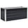 Bac de jardin surélevé en acier anthracite 100x40x45 cm - Jusqu'à -32%