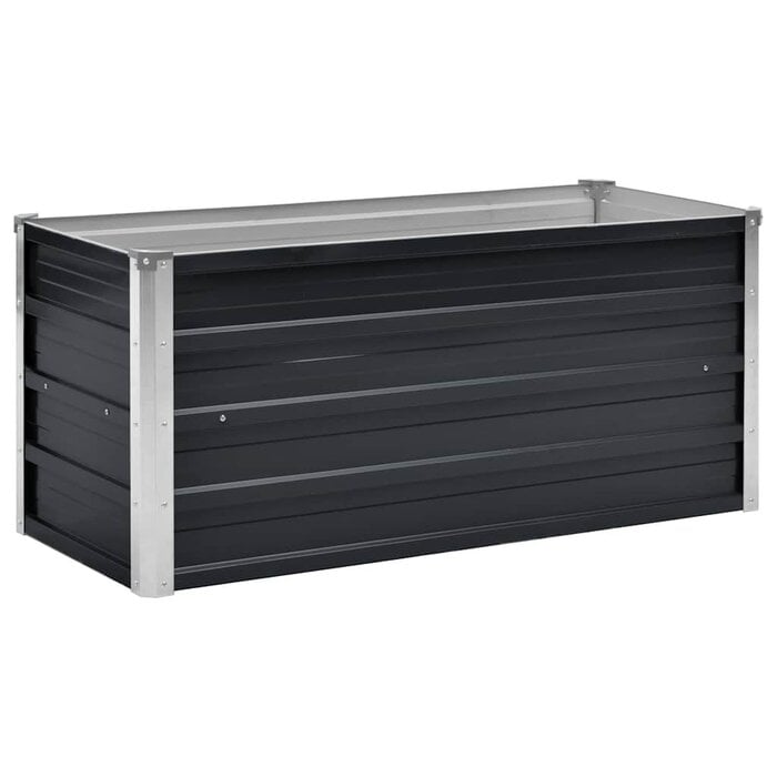 Vidaxl Bac de jardin surélevé en acier anthracite 100x40x45 cm - Jusqu'à -32%