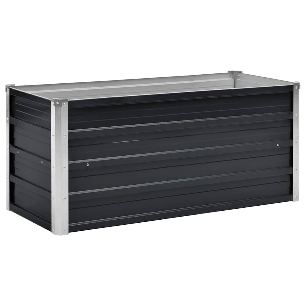 Vidaxl Bac de jardin surélevé en acier anthracite 100x40x45 cm - Jusqu'à -32%