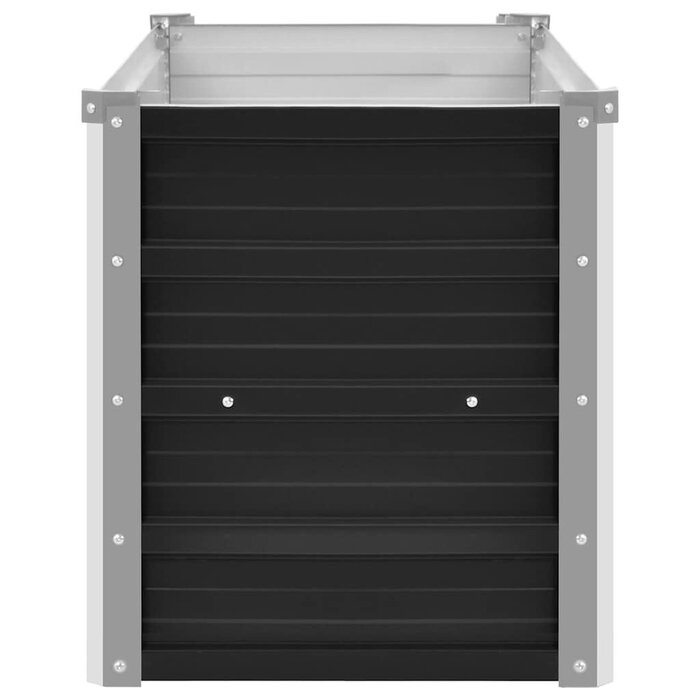 Vidaxl Bac de jardin surélevé en acier anthracite 100x40x45 cm - Jusqu'à -32%