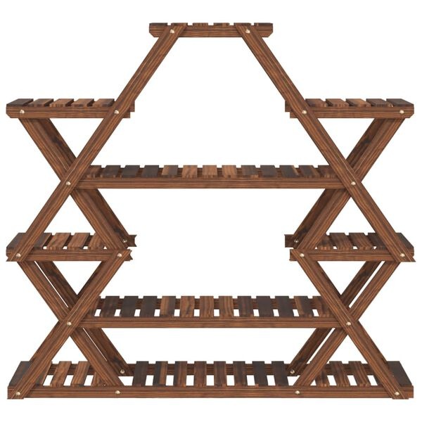 Vidaxl Étagère à plantes bois massif 110x105cm - Jusqu'à -34%
