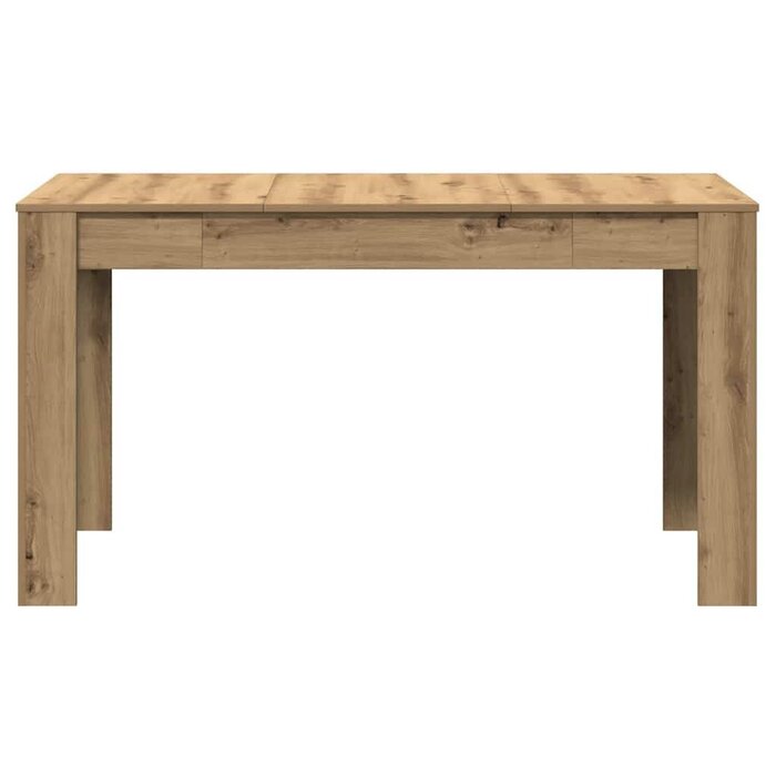 Vidaxl Table à manger 140x76 cm chêne artisanal - Jusqu'à 34% de remise