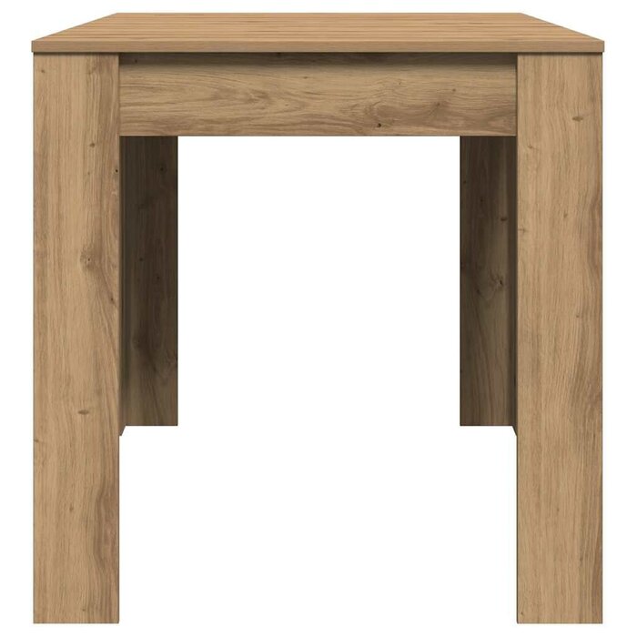 Vidaxl Table à manger 140x76 cm chêne artisanal - Jusqu'à 34% de remise
