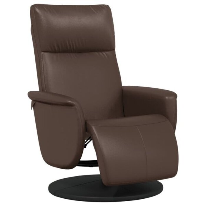 Vidaxl Fauteuil inclinable en similicuir marron - Jusqu'à 35% de réduction