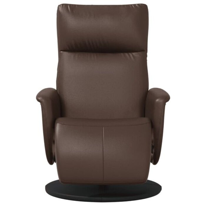 Vidaxl Fauteuil inclinable en similicuir marron - Jusqu'à 35% de réduction