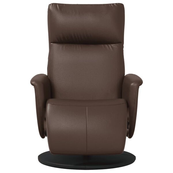 Vidaxl Fauteuil inclinable en similicuir marron - Jusqu'à 35% de réduction