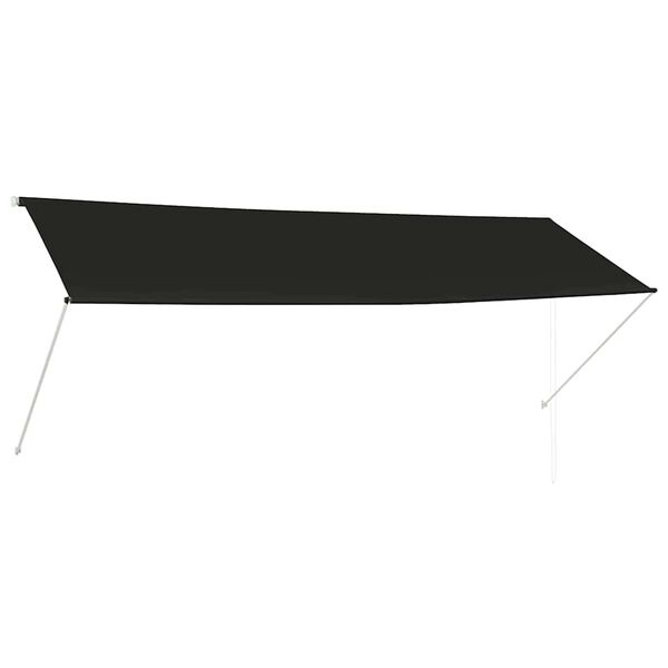 Vidaxl Store banne rétractable 350x150 cm anthracite - Jusqu'à -34% de remise