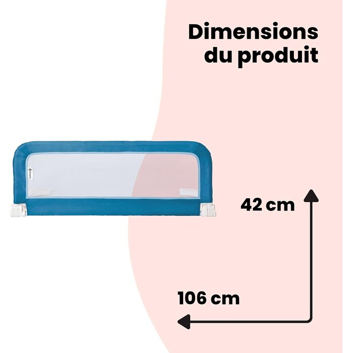 Barrière de lit portable pour enfant - Pliable - Jusqu'à -33% sur l'outlet