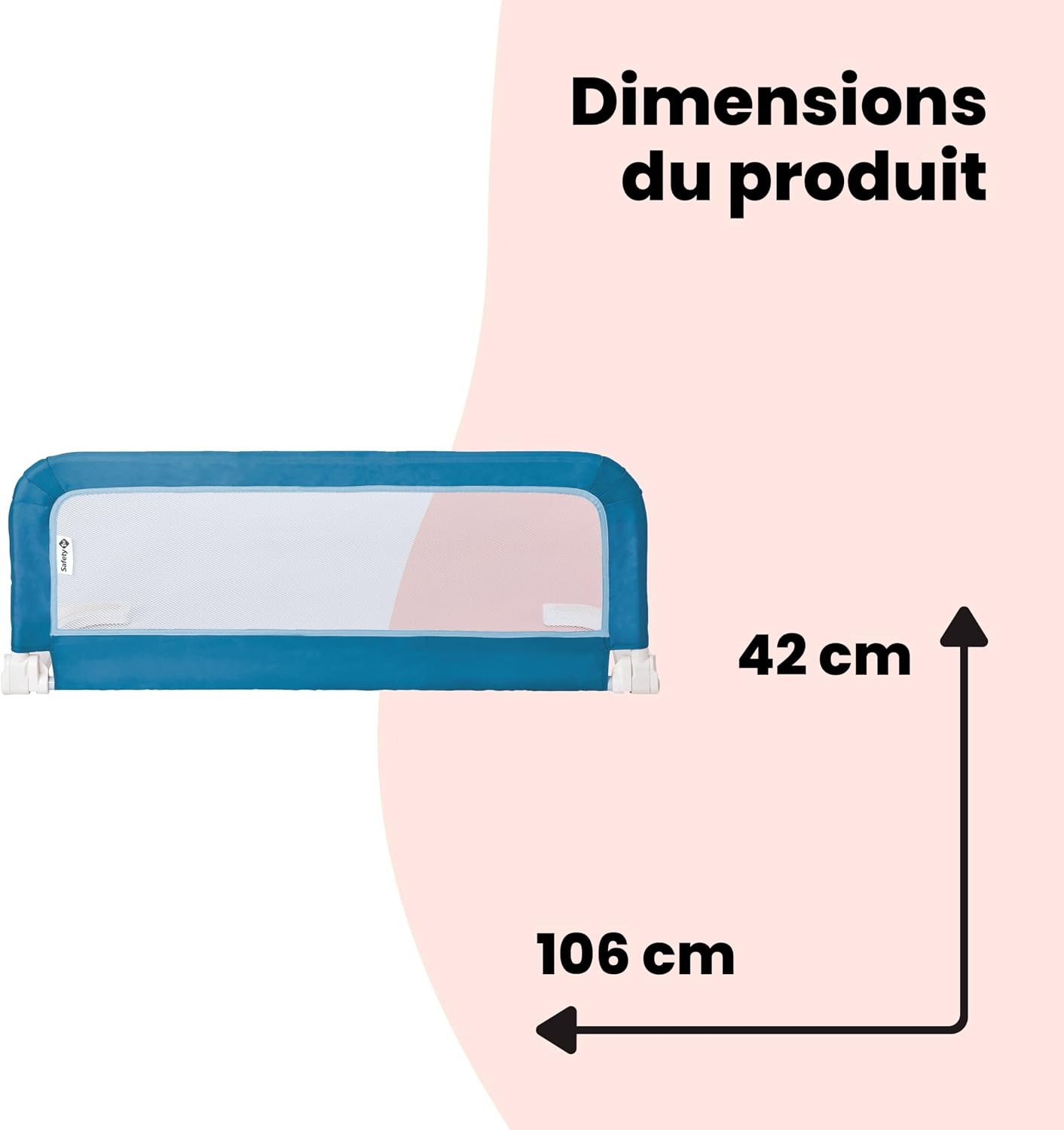 Barrière de lit portable pour enfant - Pliable - Jusqu'à -33% sur l'outlet