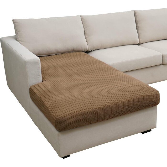 Housse de coussin extensible pour canapé - Gris foncé - Jusqu'à 33% de remise
