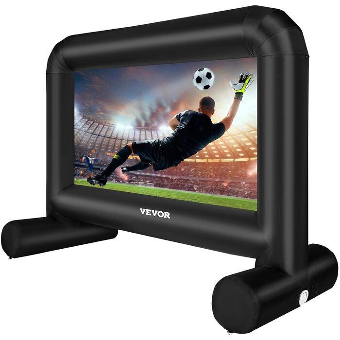 Vevor Écran de projection gonflable 216 cm - Jusqu'à -35% sur votre cinéma en plein air