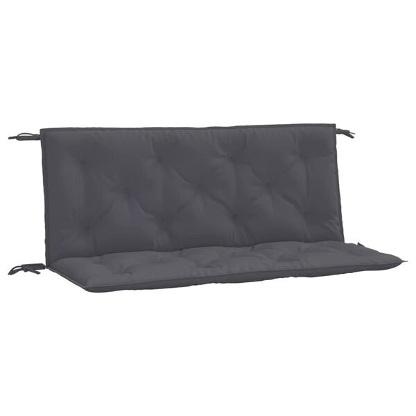 Vidaxl Lot de 2 coussins de banc 120x50 cm, anthracite - Jusqu'à -32% sur l'outlet