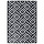Tapis d'extérieur réversible 140x200 cm - Blanc et Noir - Jusqu'à -33%