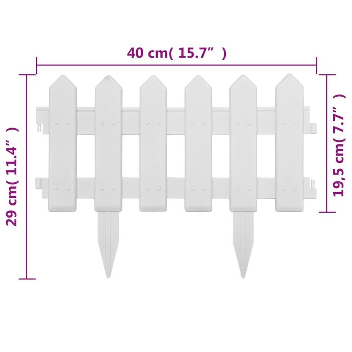Vidaxl Bordure de jardin 10m en polypropylène - Jusqu'à 32% de remise