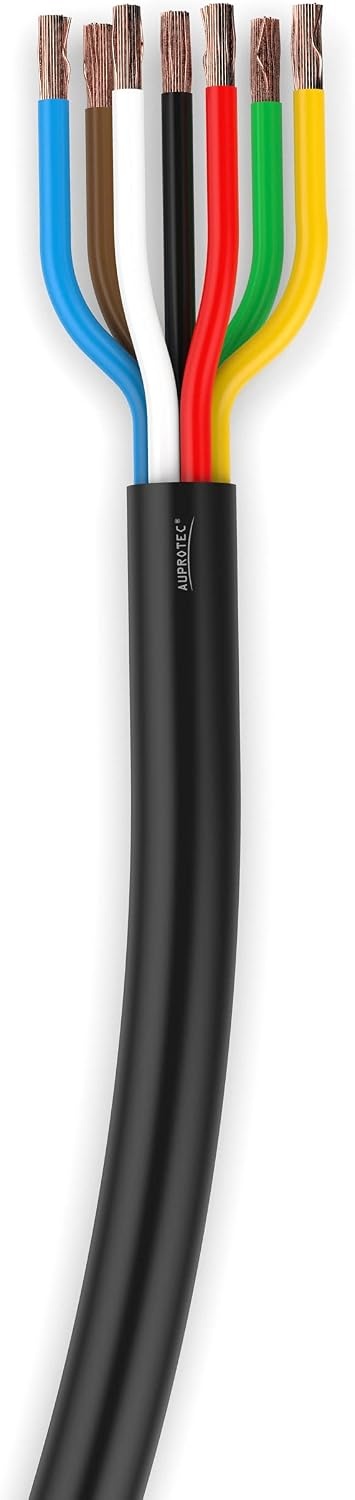 Câble automobile rond FLRYY 7x1,0mm² 5m - Jusqu'à -27% sur votre matériel