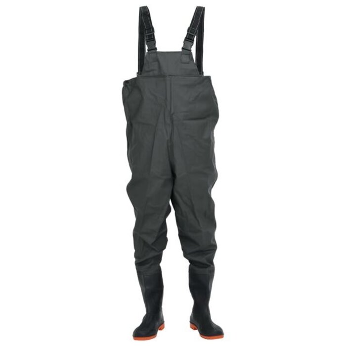 Vidaxl Cuissardes de pêche avec bottes T40 - Vert - État Outlet jusqu'à -30%