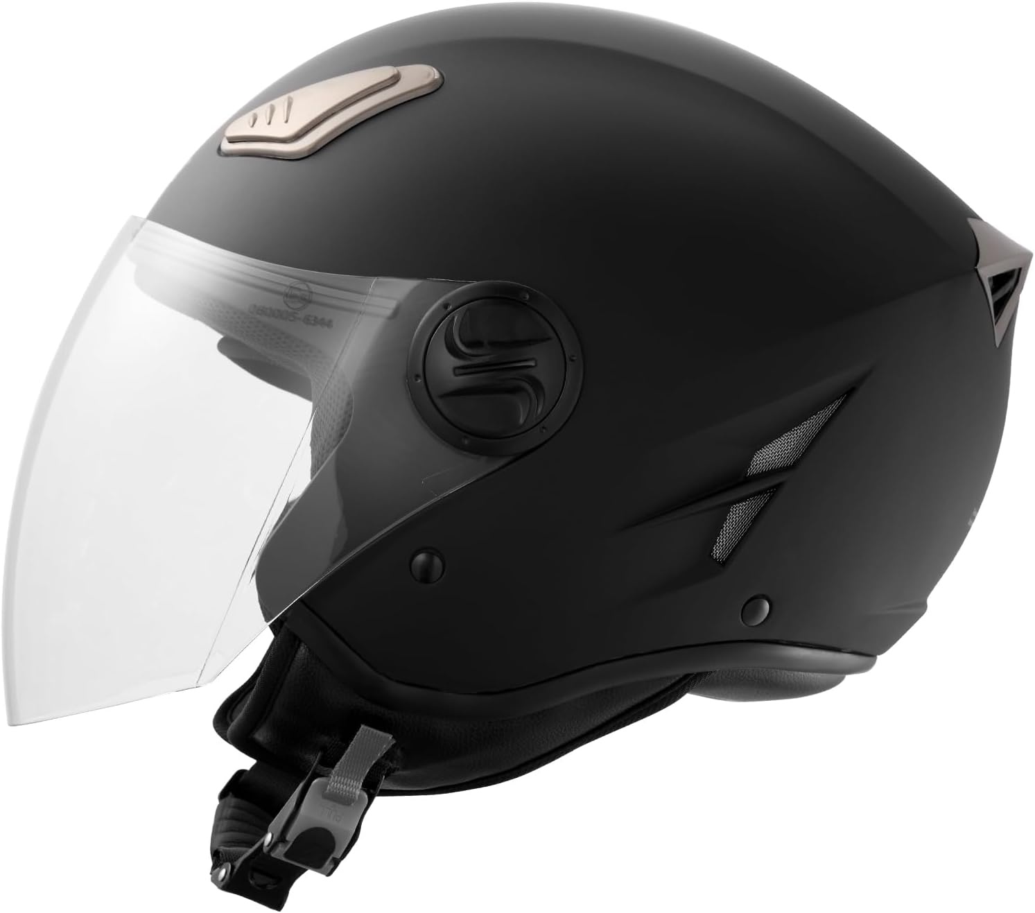 Vevor Casque Moto Jet 3/4 Noir - Jusqu'à -51% de remise sur cet article outlet