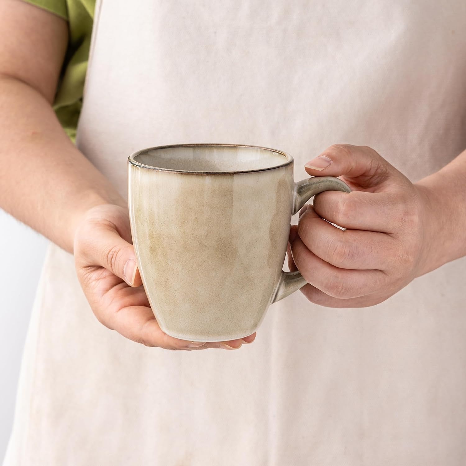 Set de 4 tasses en céramique 340ml - Jusqu'à -38% sur notre offre outlet