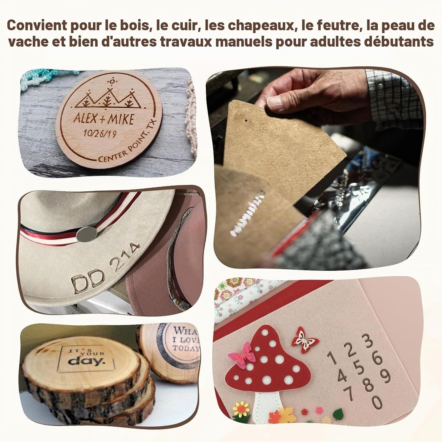Kit de fer à marquer 26 lettres et 10 chiffres - Jusqu'à -33% sur l'outlet
