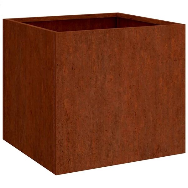 Vidaxl Jardinière en acier Corten 32x30x29 cm - Jusqu'à -18% de remise