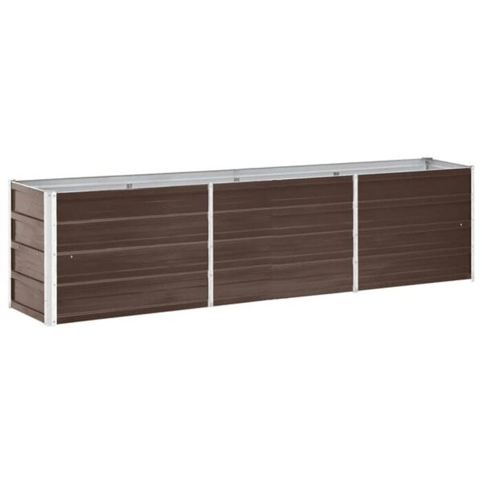Vidaxl Jardinière surélevée XXL en acier marron - Jusqu'à 33% de remise