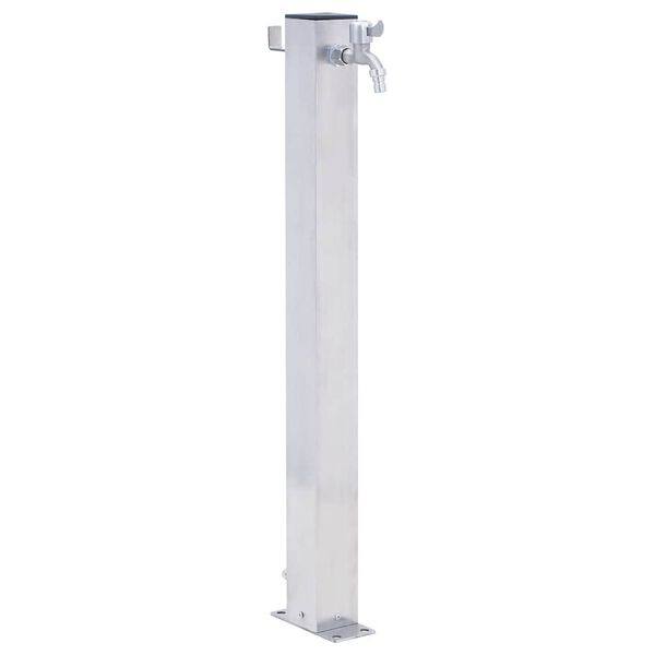 Vidaxl Colonne d'eau carrée en inox pour jardin - Jusqu'à 32% de remise
