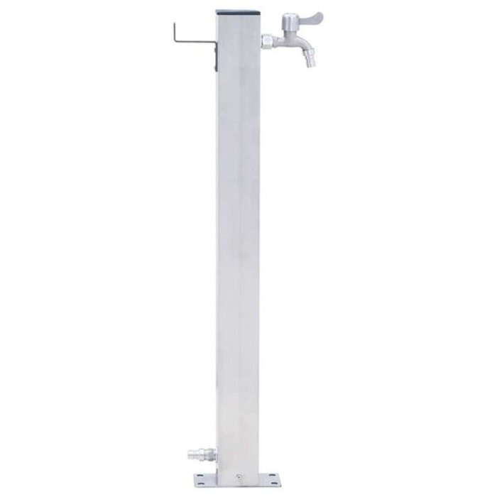 Vidaxl Colonne d'eau carrée en inox pour jardin - Jusqu'à 32% de remise