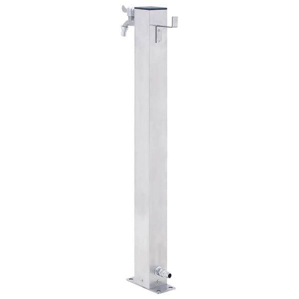 Vidaxl Colonne d'eau carrée en inox pour jardin - Jusqu'à 32% de remise