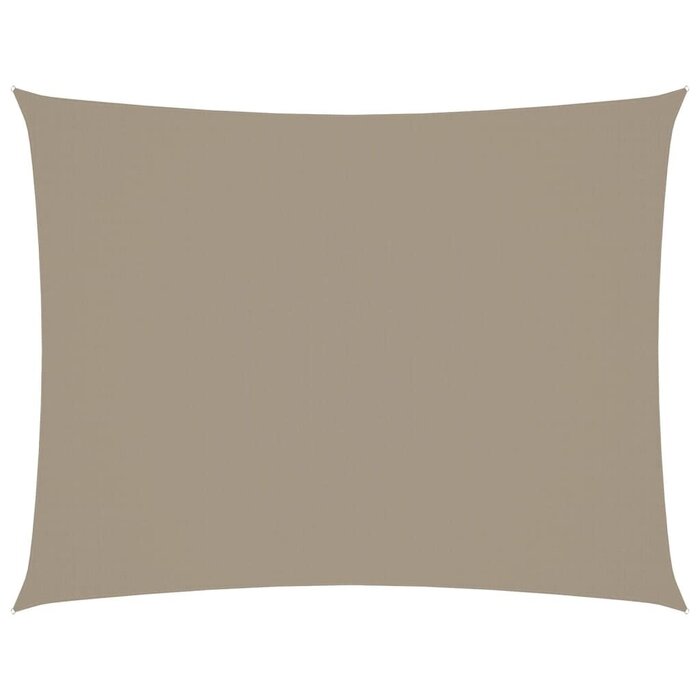 Vidaxl Voile d'ombrage rectangulaire 3x6m Taupe - Jusqu'à 34% de remise