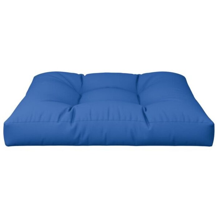 Vidaxl Coussin de palette 70x70x12 cm bleu roi - Jusqu'à -32% sur l'outlet