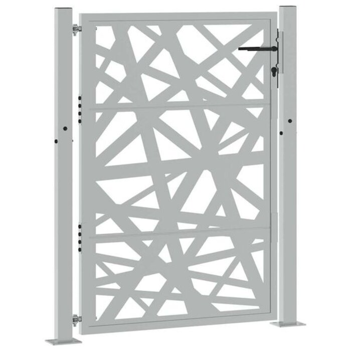 Vidaxl Portillon de jardin acier corten 100x125cm - Motif laser - Jusqu'à -35%