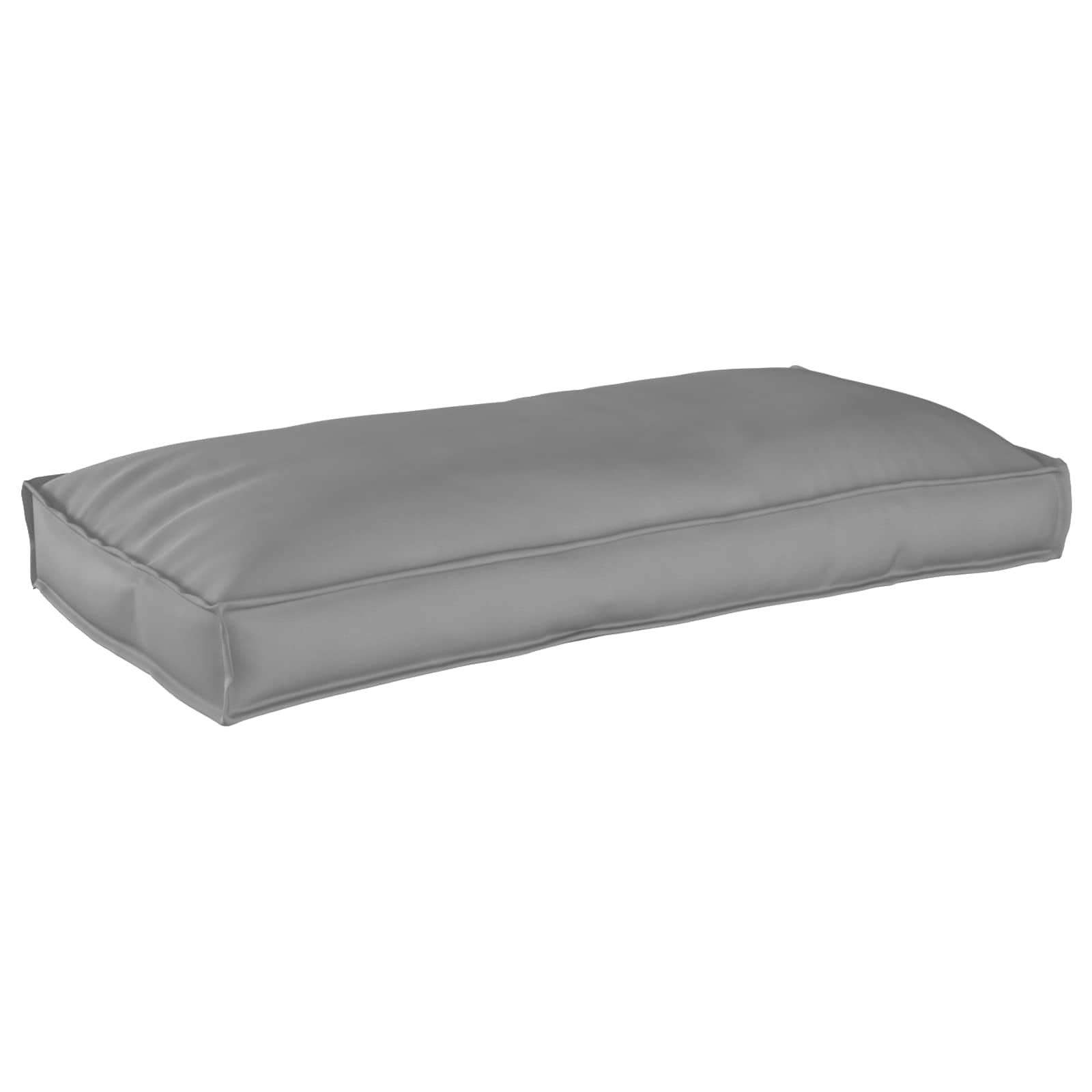 Vidaxl Coussin rectangulaire Oxford gris 120x60cm - Jusqu'à -34% sur le prix