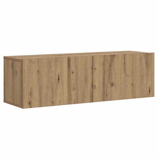 Vidaxl Meuble TV mural chêne artisan 100cm - Jusqu'à -34% sur le prix d'origine
