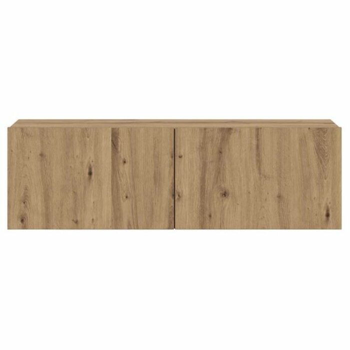 Vidaxl Meuble TV mural chêne artisan 100cm - Jusqu'à -34% sur le prix d'origine
