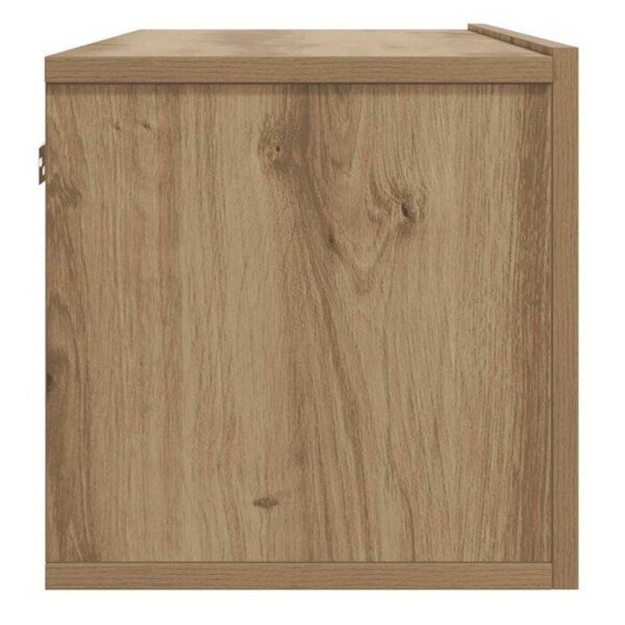 Vidaxl Meuble TV mural chêne artisan 100cm - Jusqu'à -34% sur le prix d'origine