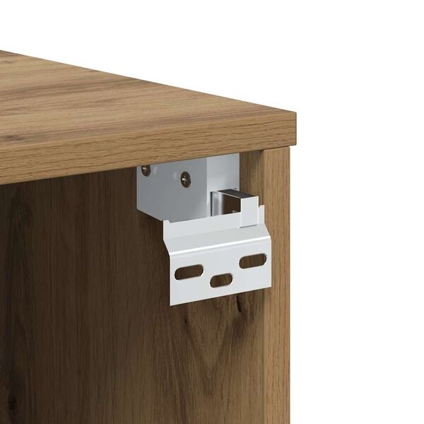 Vidaxl Meuble TV mural chêne artisan 100cm - Jusqu'à -34% sur le prix d'origine