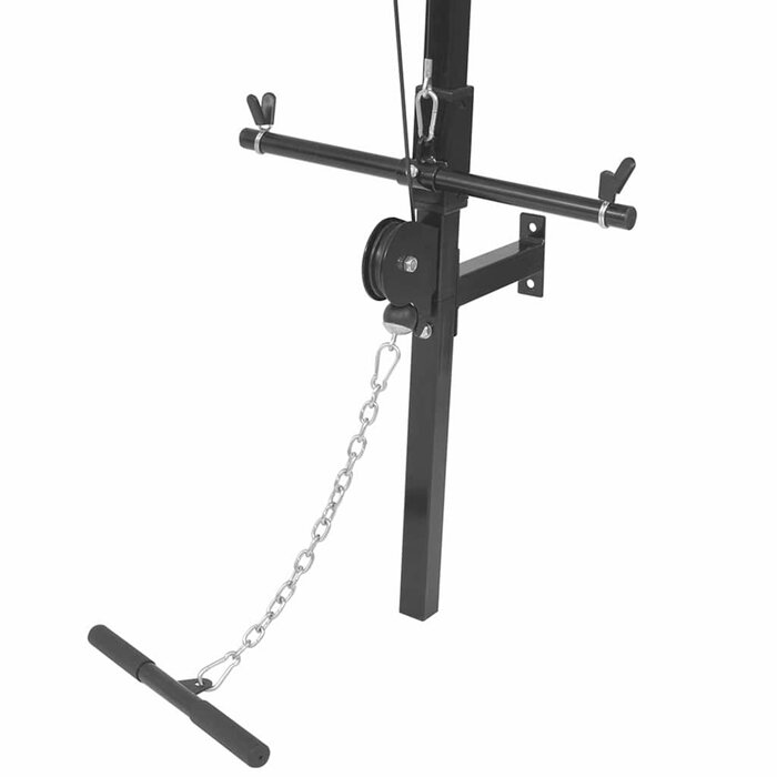 Vidaxl Station de musculation murale à 2 poulies - Jusqu'à 34% de réduction