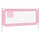 Barrière de lit enfant 160x25cm - Rose - Jusqu'à -33% de remise