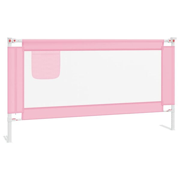 Vidaxl Barrière de lit enfant 160x25cm - Rose - Jusqu'à -33% de remise