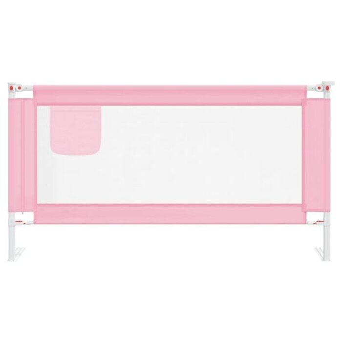 Vidaxl Barrière de lit enfant 160x25cm - Rose - Jusqu'à -33% de remise
