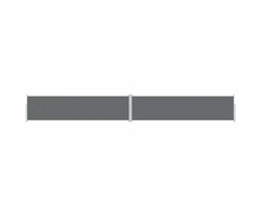 Vidaxl Paravent rétractable 160x1200 cm anthracite - 61% de remise