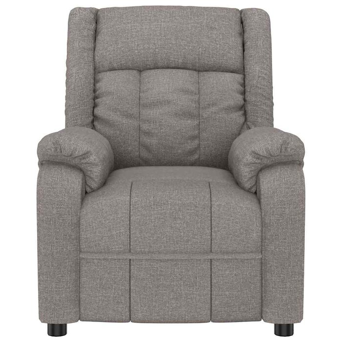 Vidaxl Fauteuil inclinable taupe - 3 positions - Jusqu'à 35 % de remise