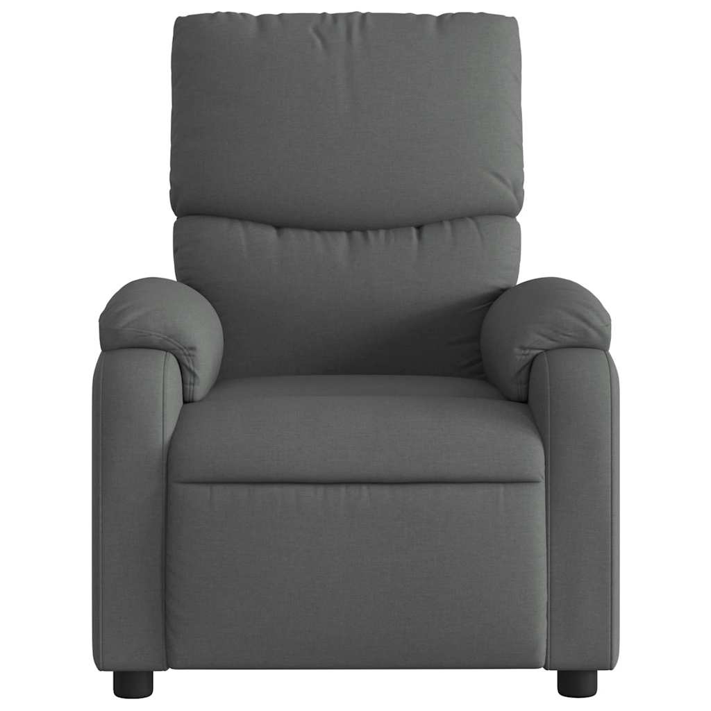 Vidaxl Fauteuil inclinable gris foncé : confort absolu, jusqu'à -35% en outlet
