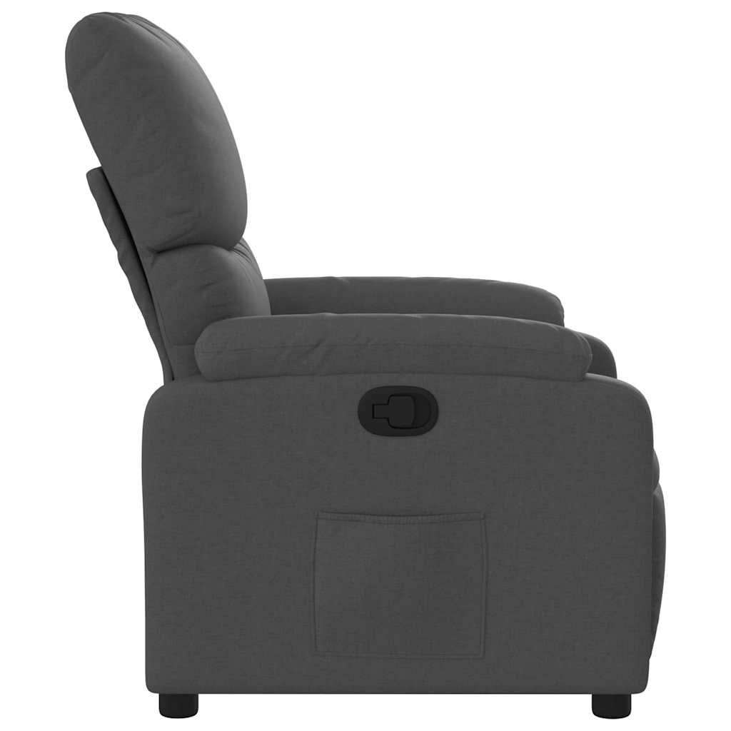 Vidaxl Fauteuil inclinable gris foncé : confort absolu, jusqu'à -35% en outlet