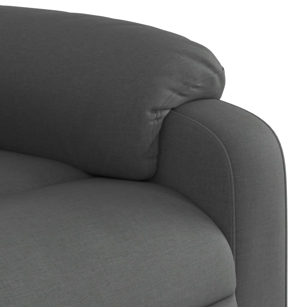 Vidaxl Fauteuil inclinable gris foncé : confort absolu, jusqu'à -35% en outlet